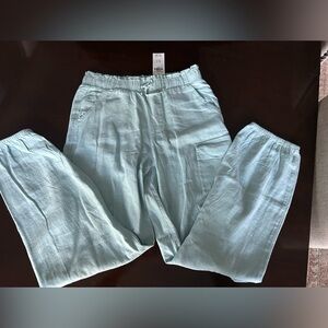 NWT Abercrombie Kids Light Blue Cargo Pants Joggers